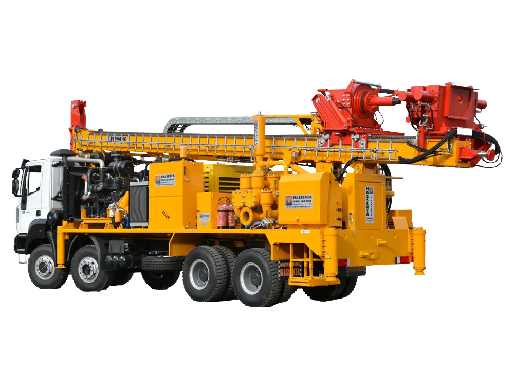 Massenza MI 28 drilling rig deployed on site